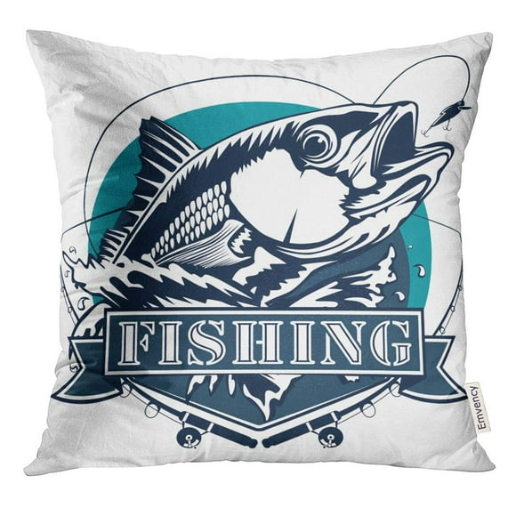 Bass Fishing and Fishing Gear Gift Fire Rod Flames Fishing Fisherman Throw Pillow 18x18 Multicolor Bass Fishing and Fishing Gear Gift Fire Rod Flames Fishing Fisherman Throw Pillow 18x18 Multicolor